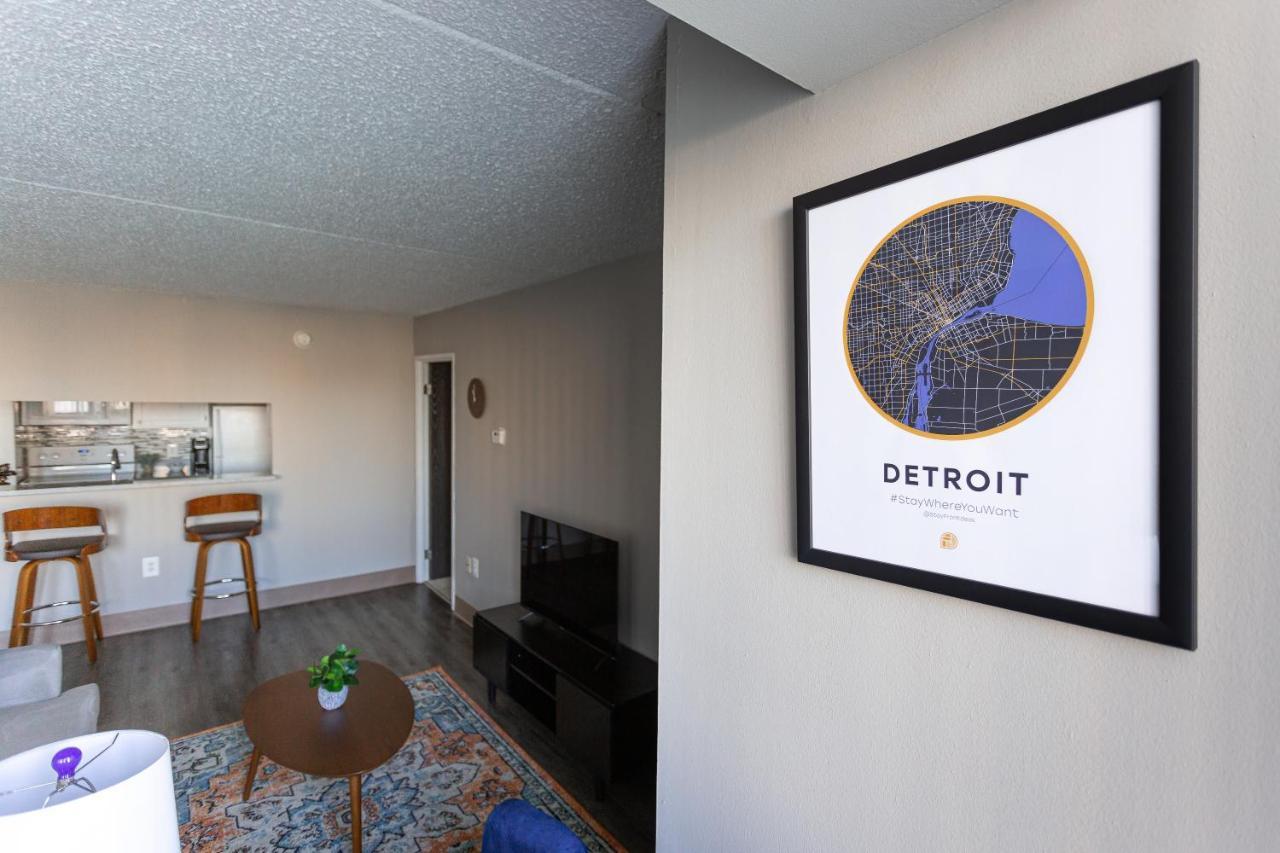 Frontdesk 1431 Washington Blvd Apts Downtown Detroit 底特律 客房 照片